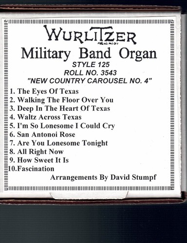 Wurlitzer style 125 band organ - wurlitzer,